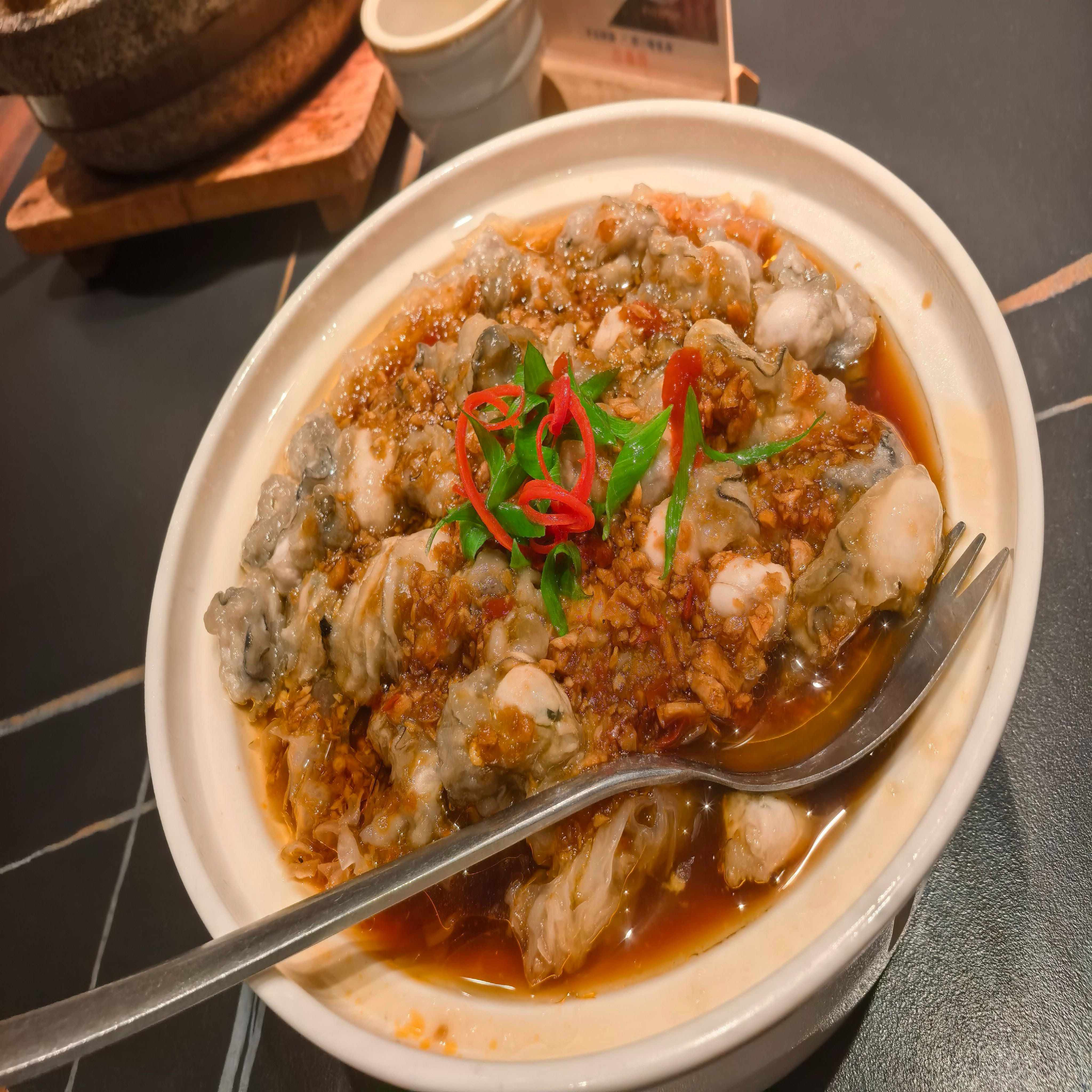 食锦记·山耳葱油海蛎